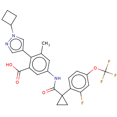 Chemical structure of BindingDB Monomer ID 614750