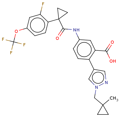 Chemical structure of BindingDB Monomer ID 614794