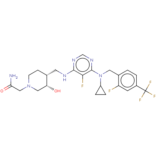 Chemical structure of BindingDB Monomer ID 614855
