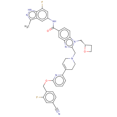 Chemical structure of BindingDB Monomer ID 615386