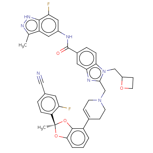 Chemical structure of BindingDB Monomer ID 615509
