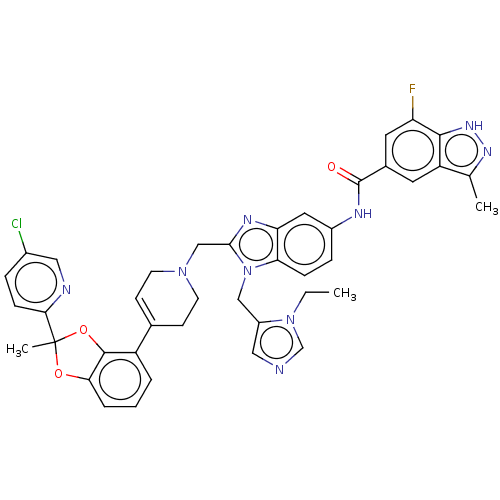 Chemical structure of BindingDB Monomer ID 615619