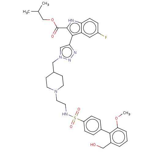 Chemical structure of BindingDB Monomer ID 616454