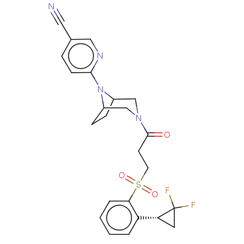 Chemical structure of BindingDB Monomer ID 616973
