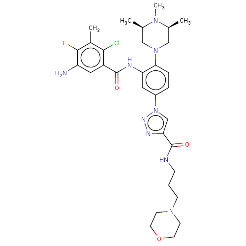 Chemical structure of BindingDB Monomer ID 617507