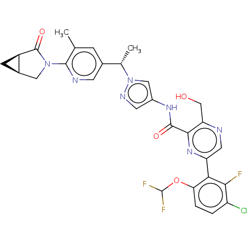 Chemical structure of BindingDB Monomer ID 618015