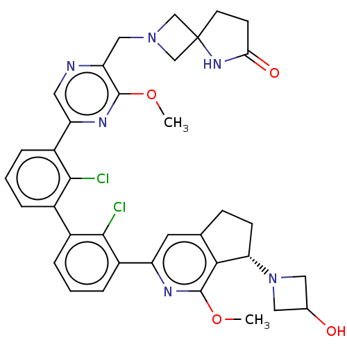 Chemical structure of BindingDB Monomer ID 618644