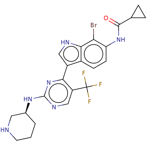 Chemical structure of BindingDB Monomer ID 619384