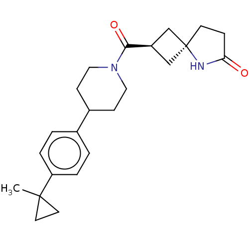 Chemical structure of BindingDB Monomer ID 626836