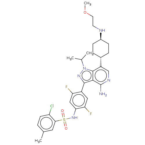 Chemical structure of BindingDB Monomer ID 627505
