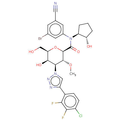 Chemical structure of BindingDB Monomer ID 632519