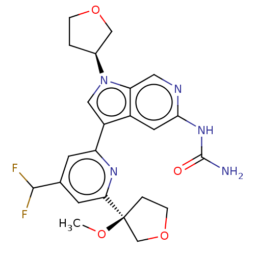 Chemical structure of BindingDB Monomer ID 633318