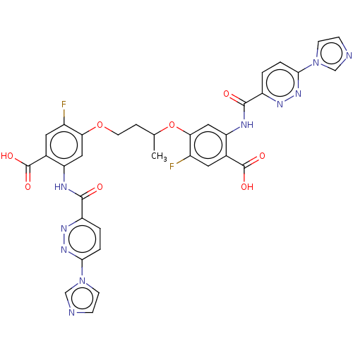 Chemical structure of BindingDB Monomer ID 634126