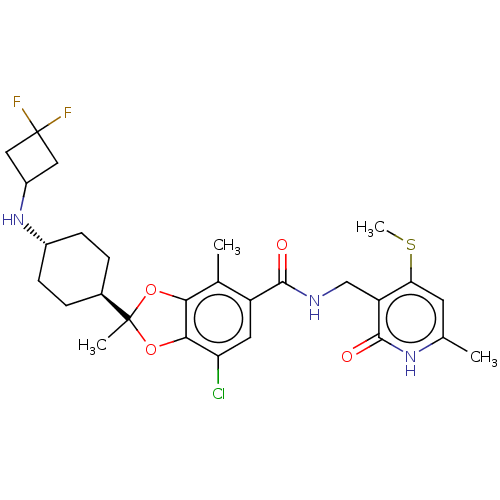 Chemical structure of BindingDB Monomer ID 636158