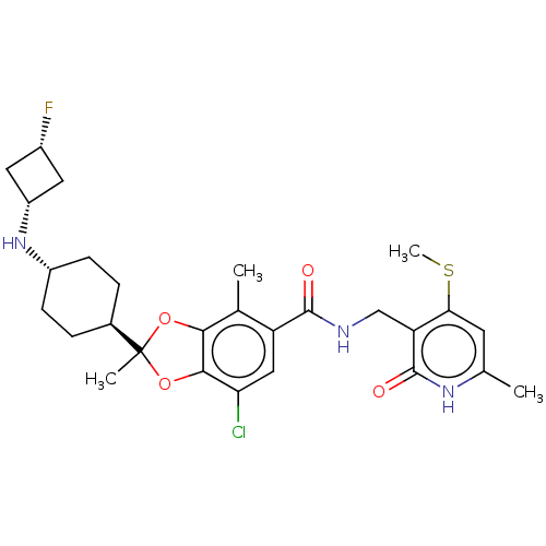 Chemical structure of BindingDB Monomer ID 636195