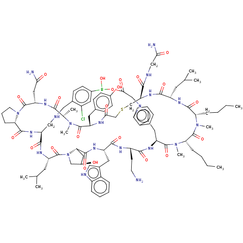 Chemical structure of BindingDB Monomer ID 636696