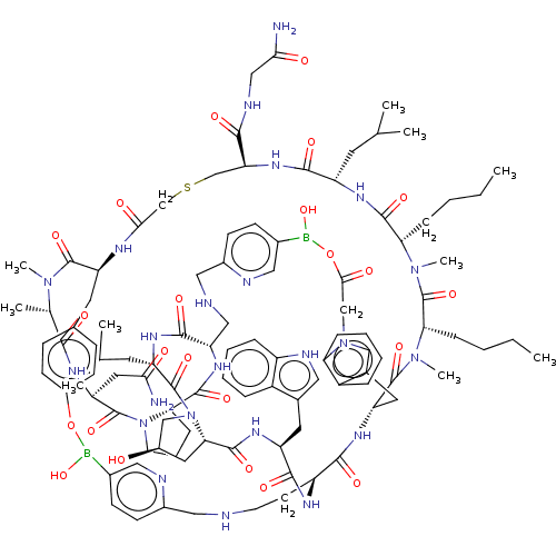 Chemical structure of BindingDB Monomer ID 636709