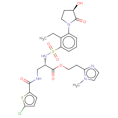 Chemical structure of BindingDB Monomer ID 639346