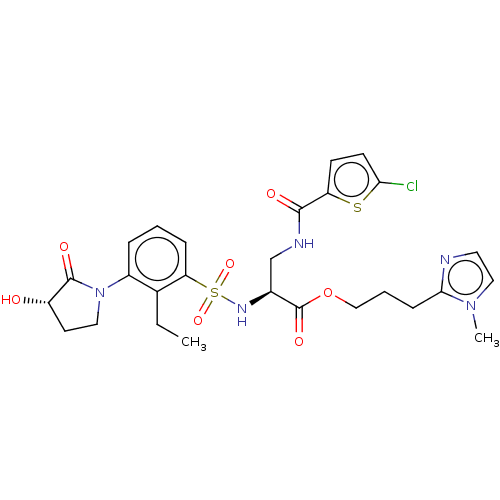 Chemical structure of BindingDB Monomer ID 639347