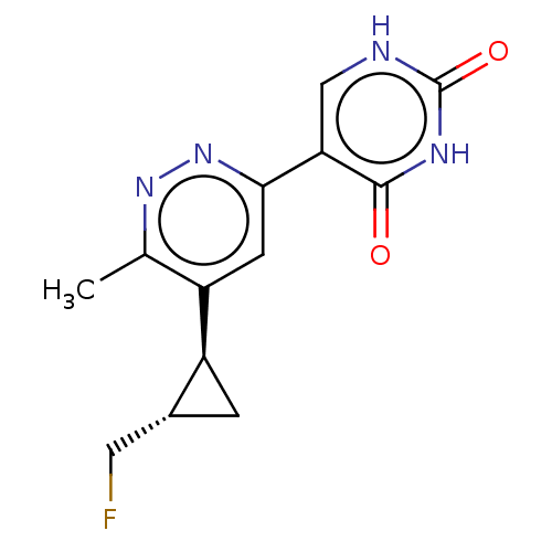 Chemical structure of BindingDB Monomer ID 640420