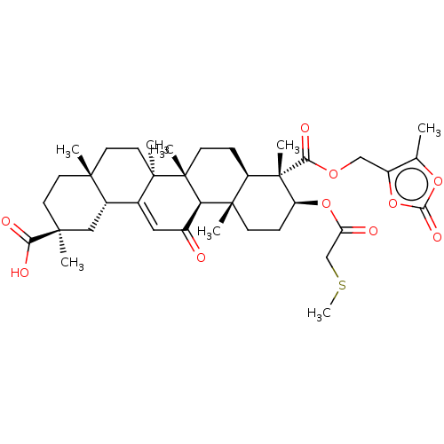 Chemical structure of BindingDB Monomer ID 642875