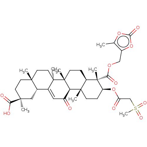 Chemical structure of BindingDB Monomer ID 642876