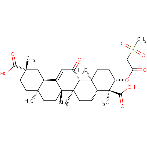 Chemical structure of BindingDB Monomer ID 642878
