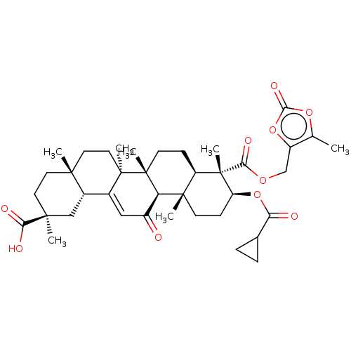 Chemical structure of BindingDB Monomer ID 642882