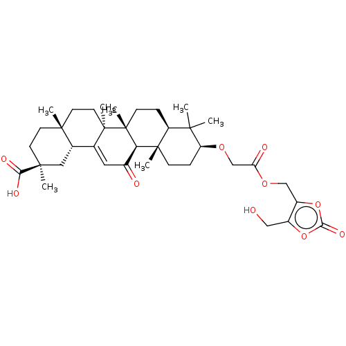 Chemical structure of BindingDB Monomer ID 642904