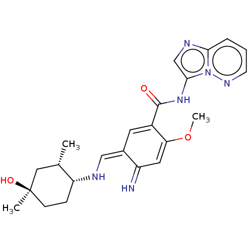Chemical structure of BindingDB Monomer ID 643821