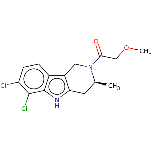 Chemical structure of BindingDB Monomer ID 645635