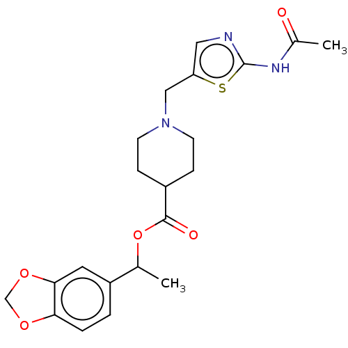 Chemical structure of BindingDB Monomer ID 645654