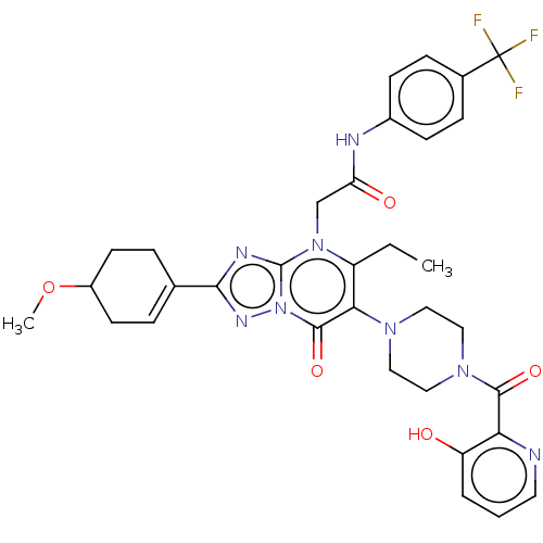 Chemical structure of BindingDB Monomer ID 646393