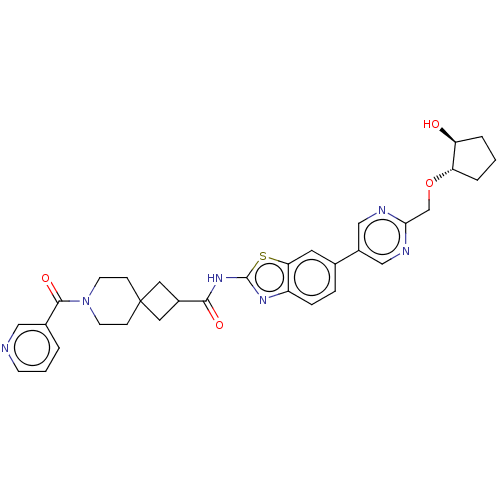Chemical structure of BindingDB Monomer ID 647570