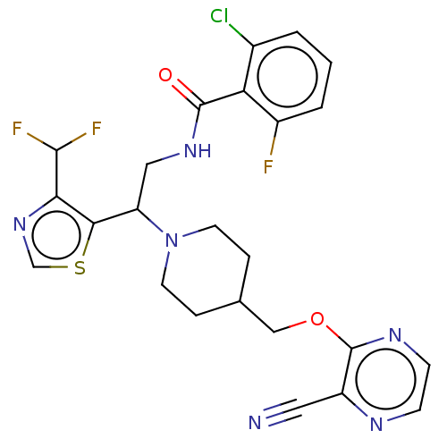 Chemical structure of BindingDB Monomer ID 649281