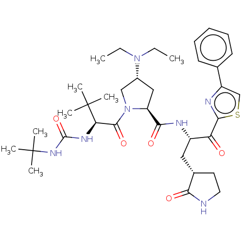 Chemical structure of BindingDB Monomer ID 649929