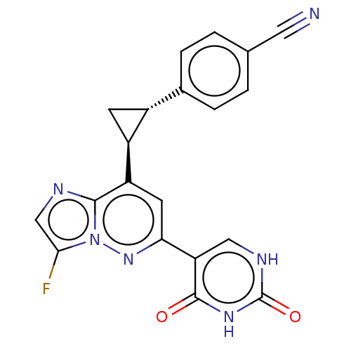 Chemical structure of BindingDB Monomer ID 650072