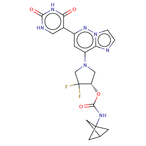 Chemical structure of BindingDB Monomer ID 650450