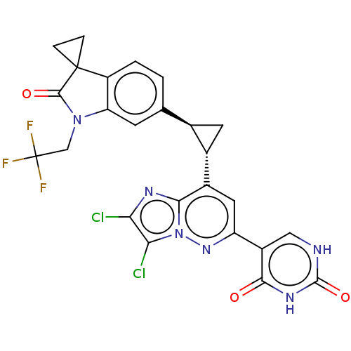 Chemical structure of BindingDB Monomer ID 650622