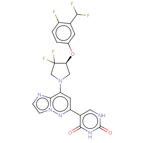 Chemical structure of BindingDB Monomer ID 650623