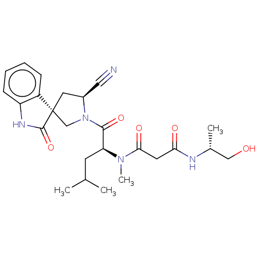 Chemical structure of BindingDB Monomer ID 655536
