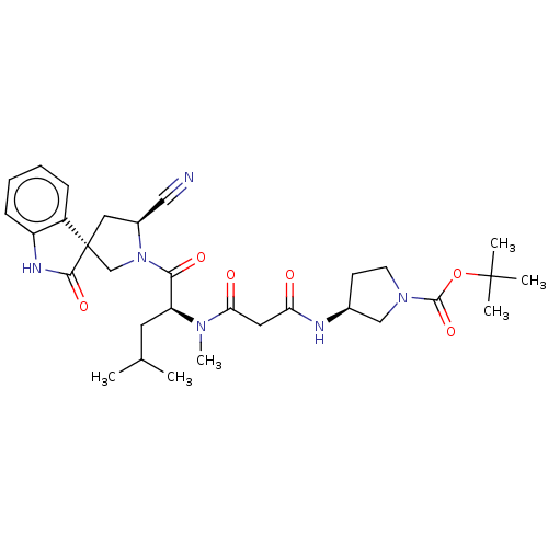 Chemical structure of BindingDB Monomer ID 655540