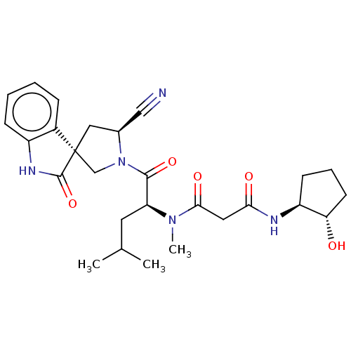 Chemical structure of BindingDB Monomer ID 655545