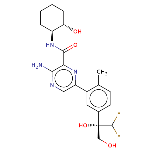 Chemical structure of BindingDB Monomer ID 657166