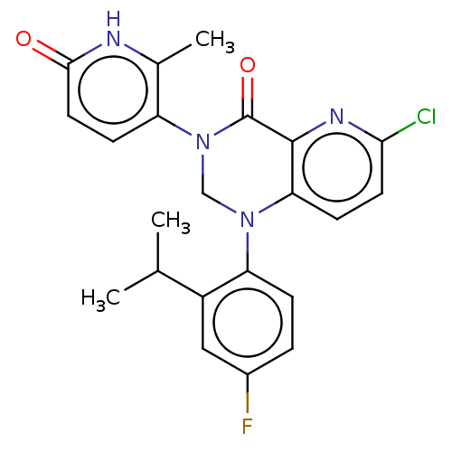 Chemical structure of BindingDB Monomer ID 658034