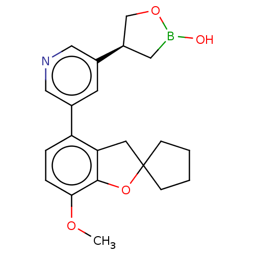 Chemical structure of BindingDB Monomer ID 658662