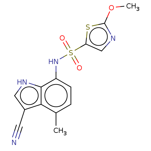Chemical structure of BindingDB Monomer ID 659481