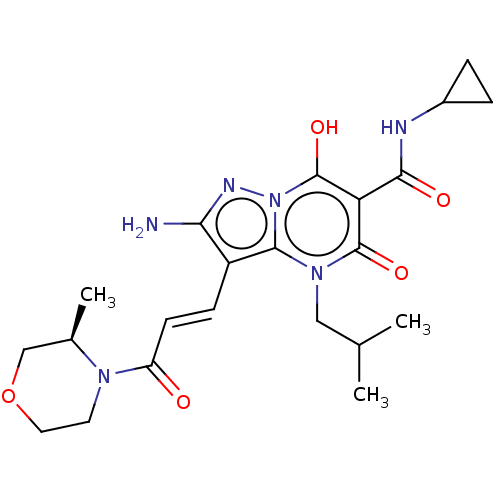 Chemical structure of BindingDB Monomer ID 659981