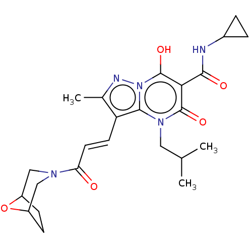 Chemical structure of BindingDB Monomer ID 660132