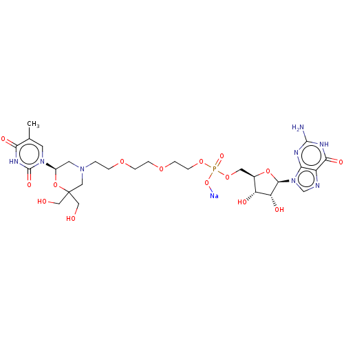 Chemical structure of BindingDB Monomer ID 660607